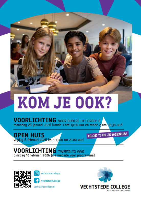 poster open huis 2025-2026